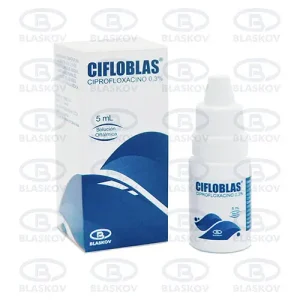 CIFLOBLAS® 0,3% Oft - Ciprofloxacino 3mg/mL