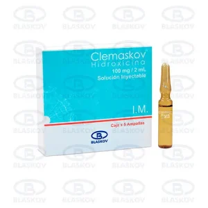 CLEMASKOV® - Hidroxicina Clorhidrato 100mg/2mL