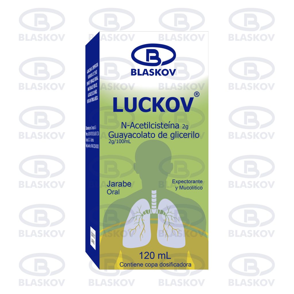 N-Acetilcisteína 2g. Guayacolato de glicerilo 2g/100mL